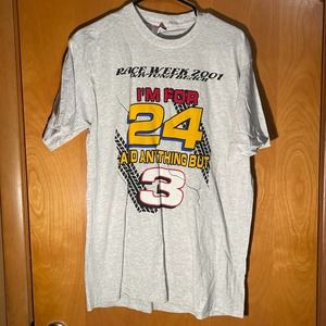 Vintage Nascar Jeff Gordon Shirt Men’s I’m For 24 And Anything But 3 SZ‎ Large